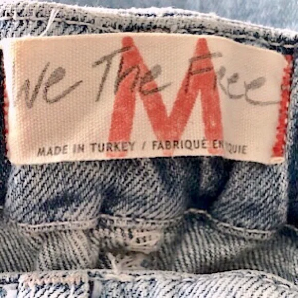 “NEW” Free People Distressed City Slouch Tapered Jean - Picture 5 of 8